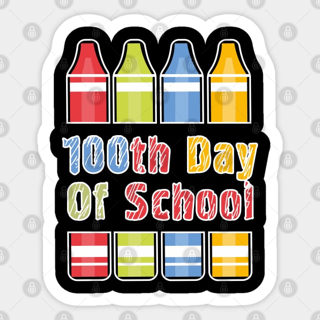 100th Day of School Pre K PreK Teacher Life Sticker by ArtedPool